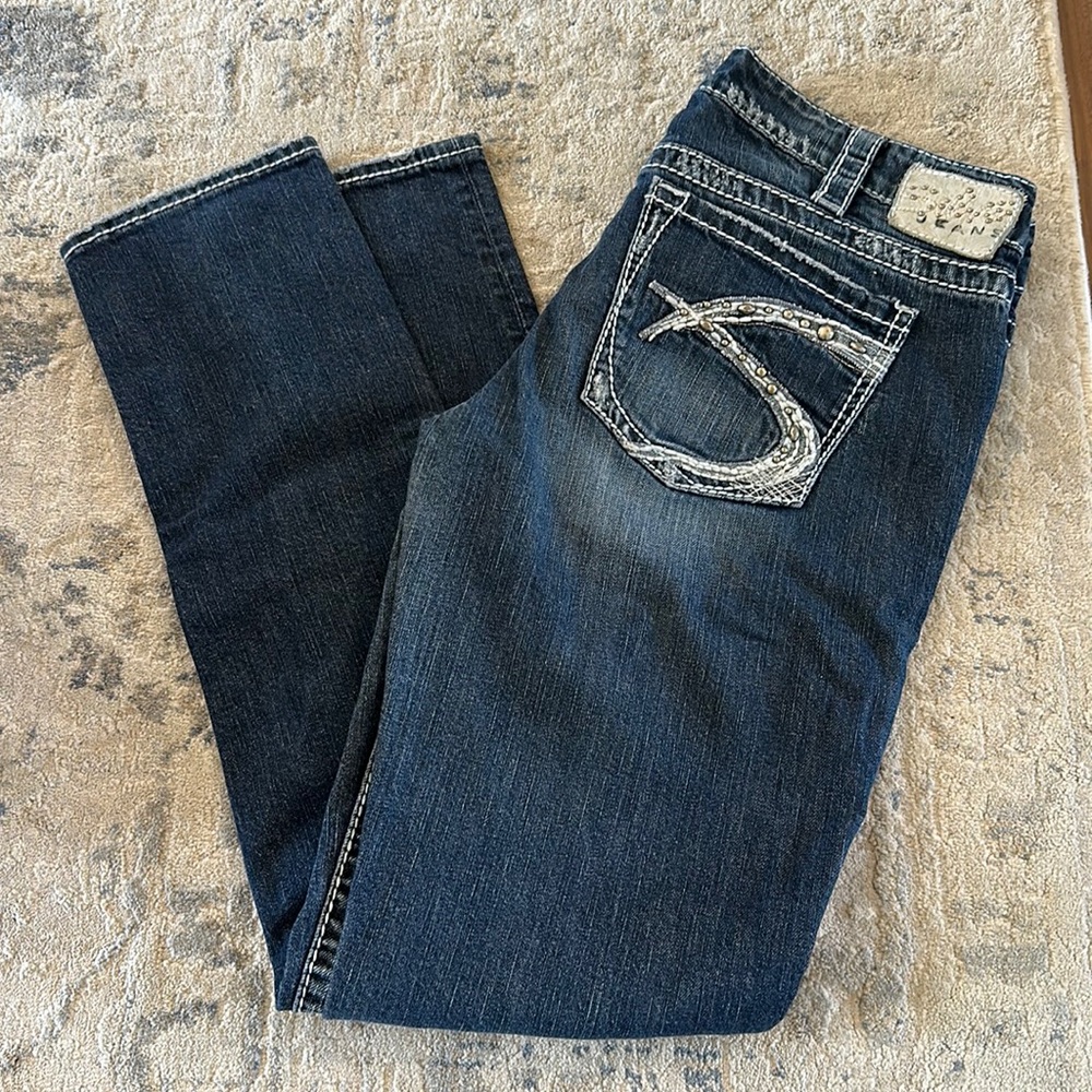 Silver Jeans Aiko Skinny Sz W31/L31